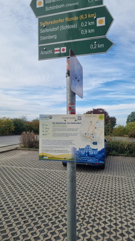 Startpunkt Erlebnisschleife Seifersdorf